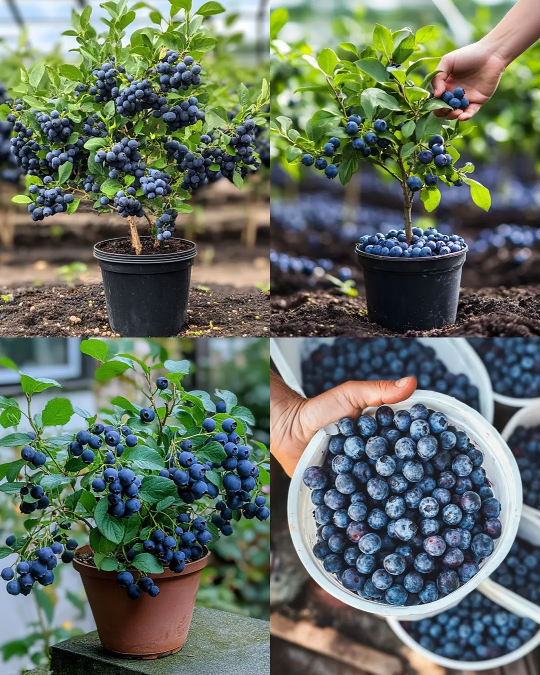 How to grow Blueberry at home in pots