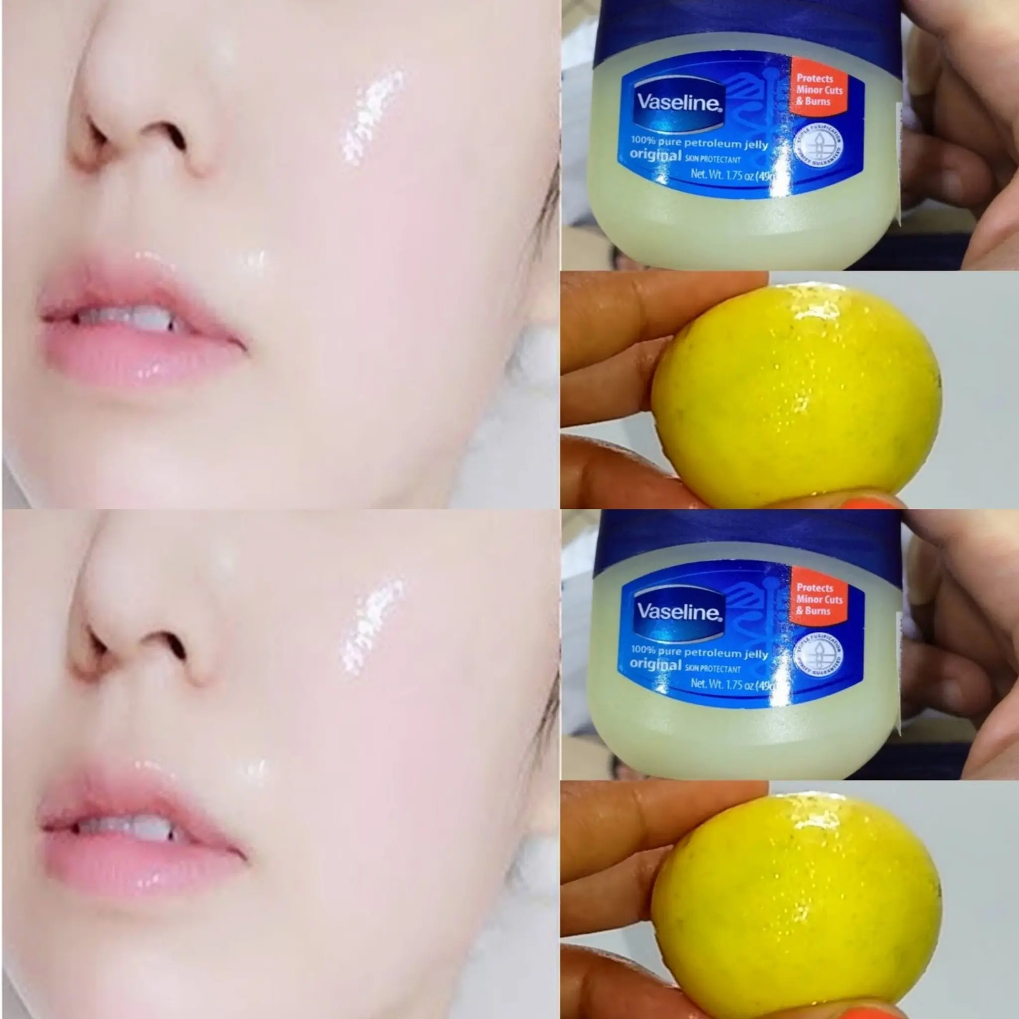 Vaseline and Lemon for Glowing Skin: How to Use It and See the Magic