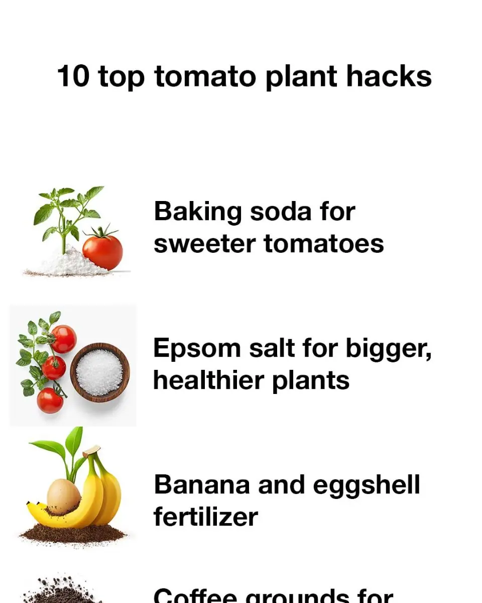 10 top tomato plant hacks