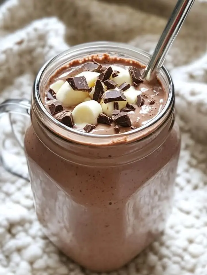 ☕ Hot Chocolate Breakfast Smoothie 🍫✨