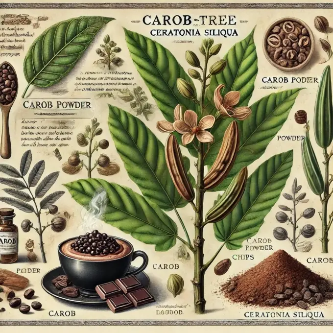 Carob: Health Benefits, Culinary Uses, and Sustainable Recipes