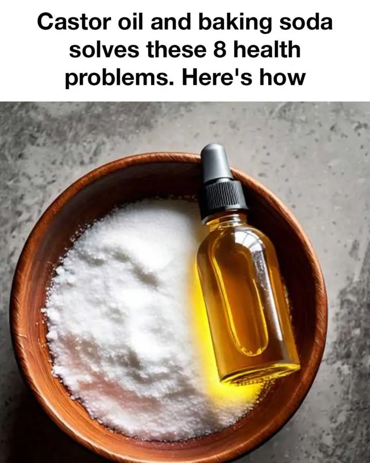 Castor Oil and Baking Soda: The Powerful Duo That Solves These 8 Health Problems—Here’s How!