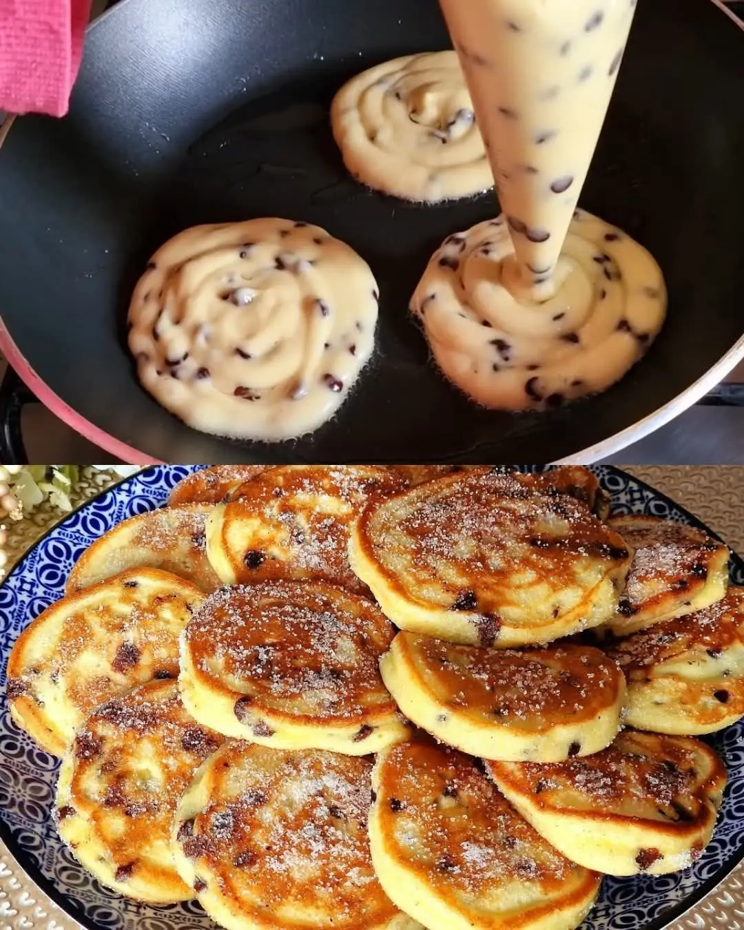 Chocolate Chip Yogurt Cake (No Oven Needed)