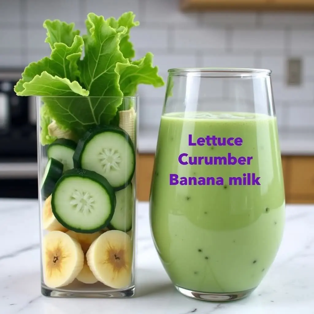 Green Smoothie Power Boost 🥬🍌🥒