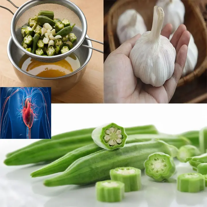 Lower Blood Pressure and Lose Weight Naturally with Garlic and Okra