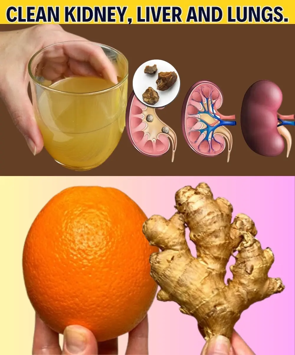 Clean Your Kidneys, Liver & Lungs – Powerful Natural Detox! 🍊🌿