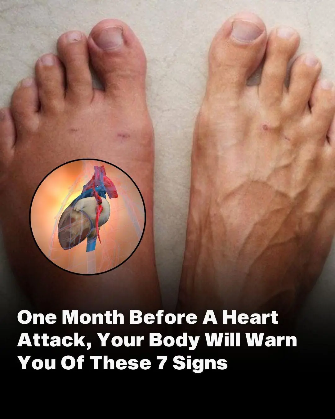 Off The RecordOne Month Before A Heart Attack, Your Body Will Warn You Of These 7 Signs