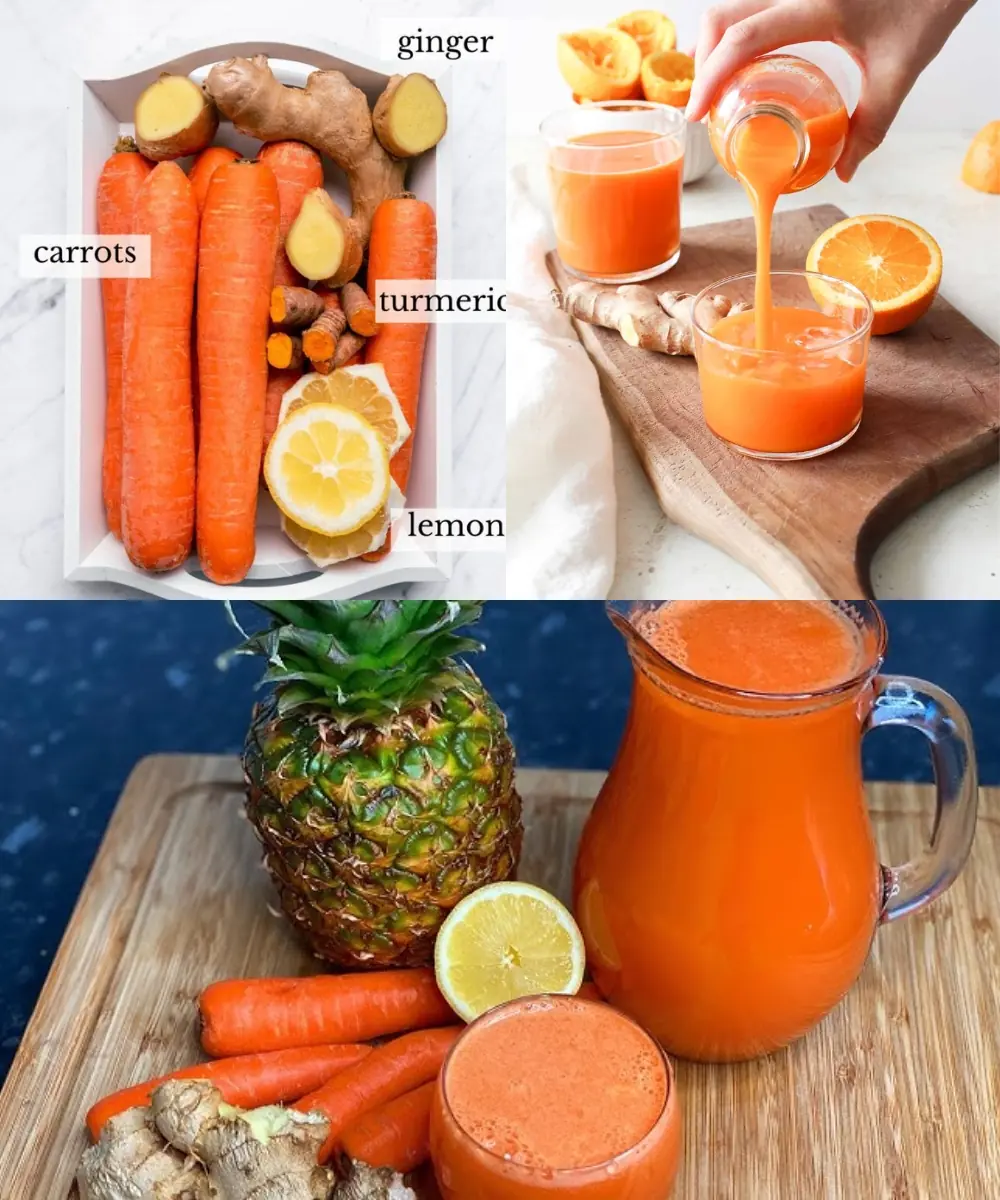 How to Make the Perfect Pineapple, Turmeric, Carrot, and Lemon Juice – A Powerful Homemade Immune Boost