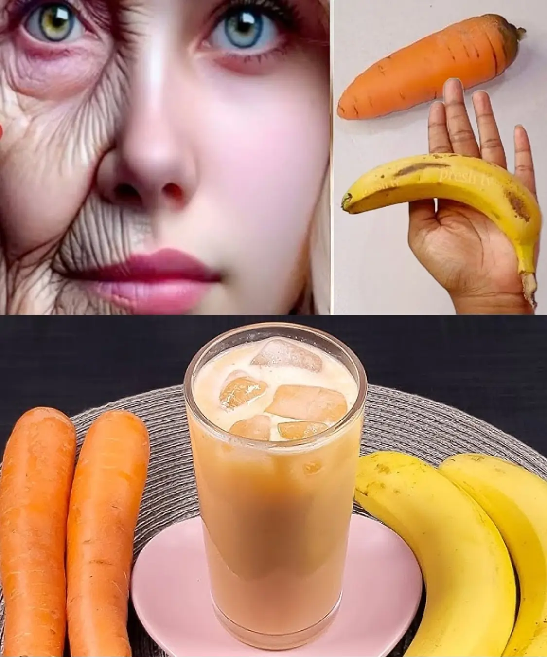 Banana and Carrot Anti-Aging Face Mask Recipe