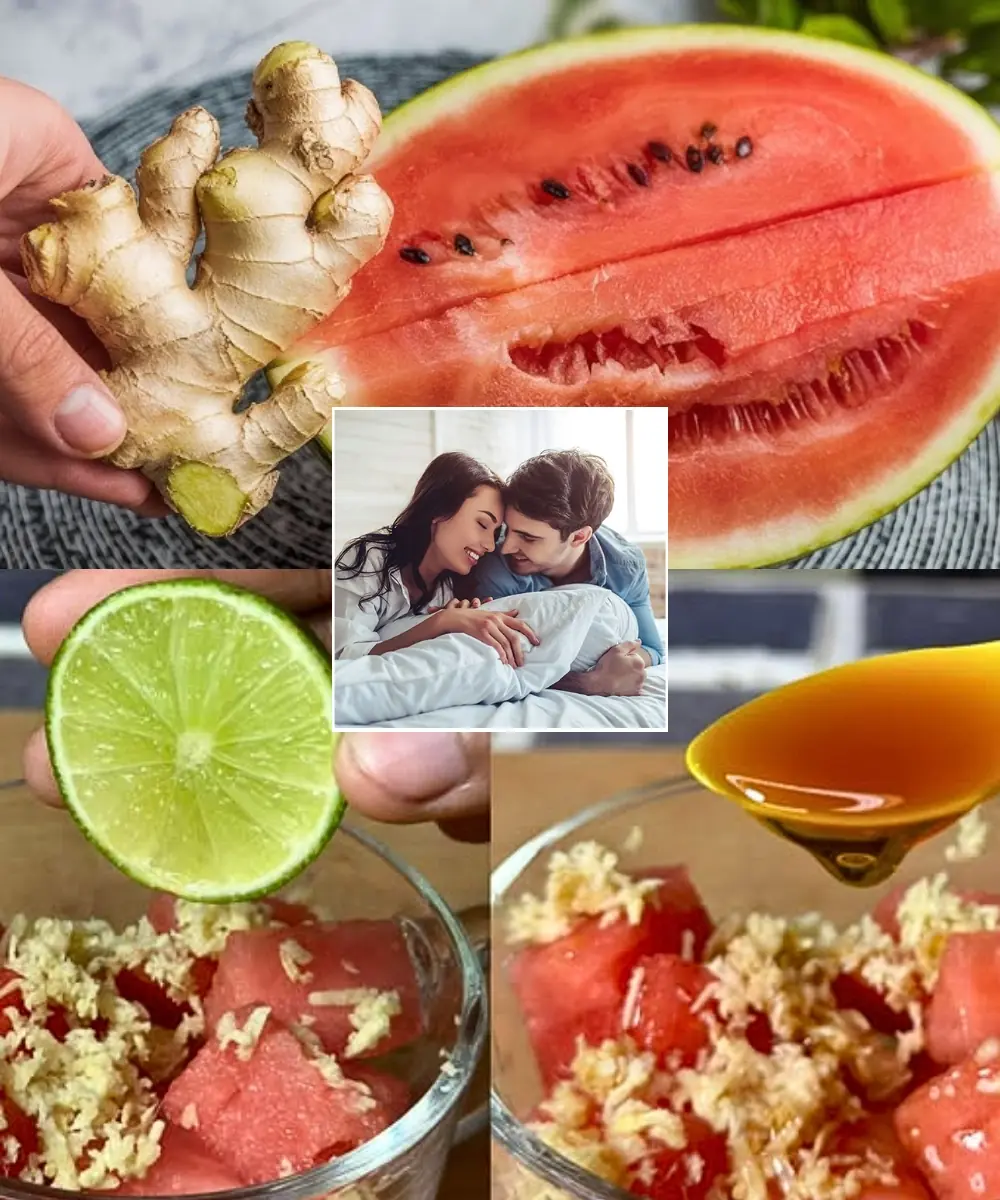 Boost Your Intimacy: Watermelon and Ginger Drink for Passionate Nights