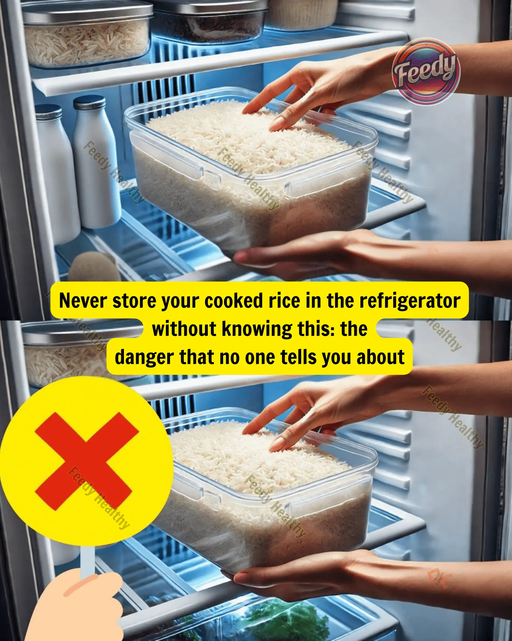 Never Store Cooked Rice in the Refrigerator Without Knowing This: The Hidden Danger No One Talks About