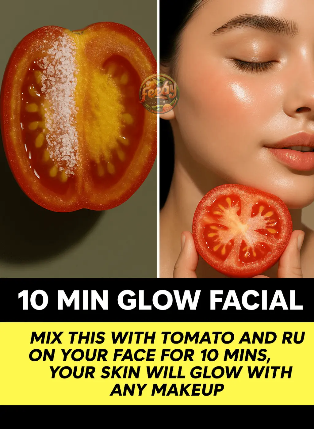 3 Steps Tomato Clean Up To Get Glowing Skin Instantly
