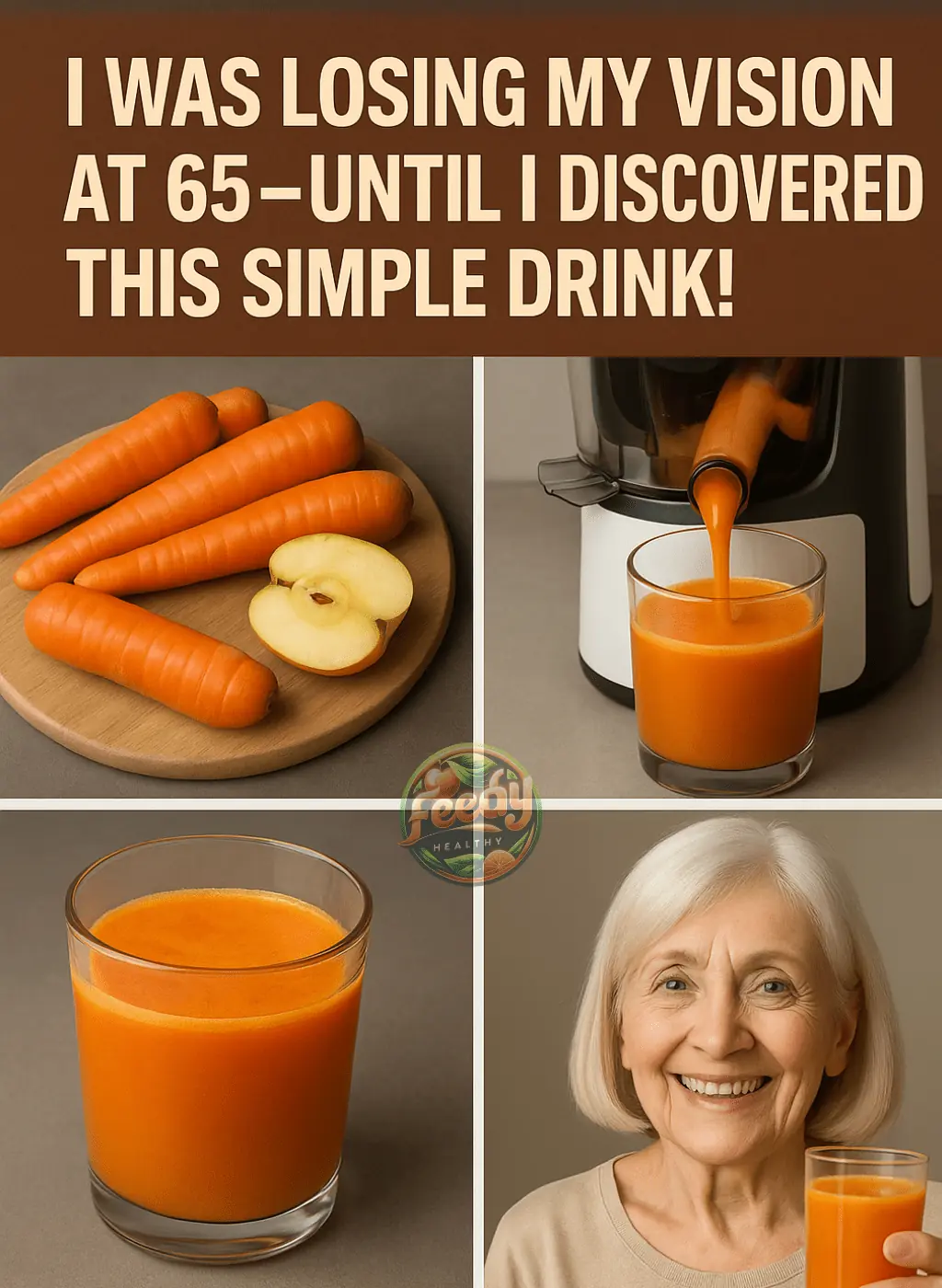 I Was Losing My Vision at 65—Until I Discovered This Simple Drink!