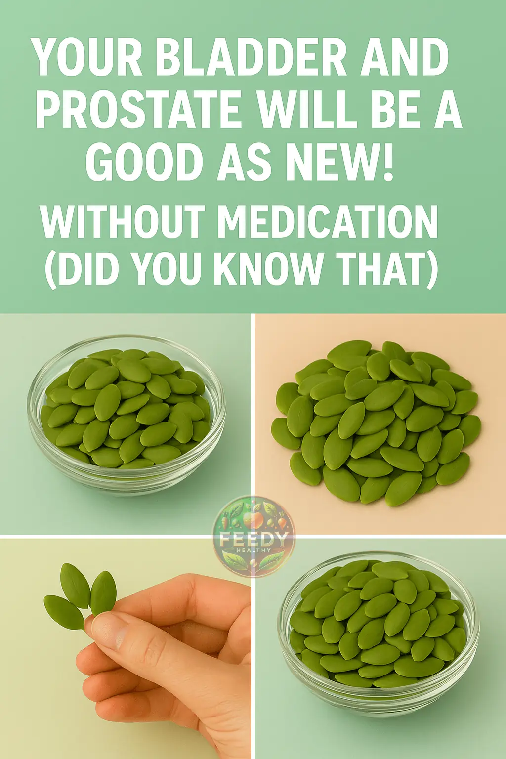Pumpkin Seeds: A Natural Remedy for Bladder and Prostate Health