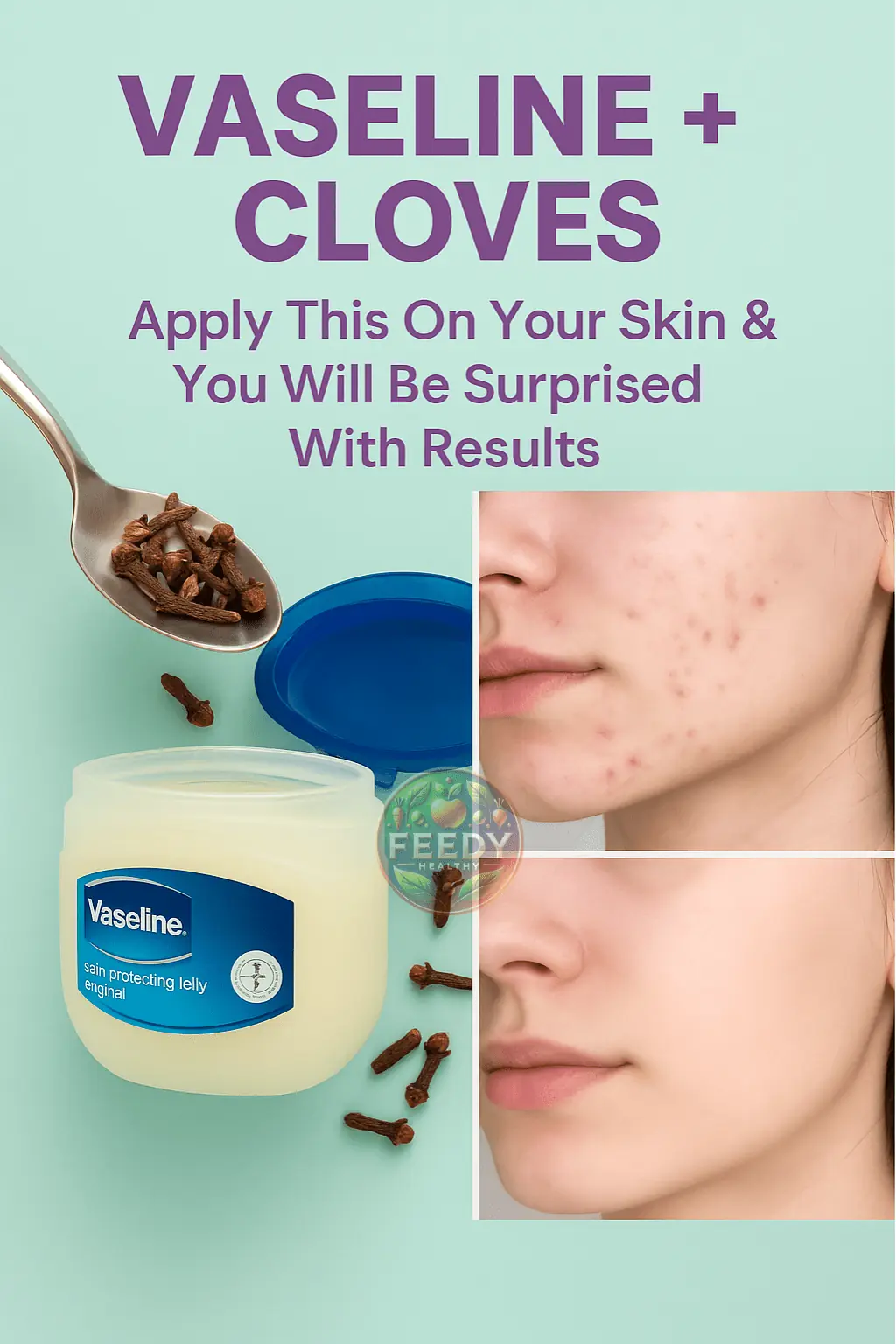 Mix Vaseline & Cloves and You Will Be Surprised With What It Does To Your Skin