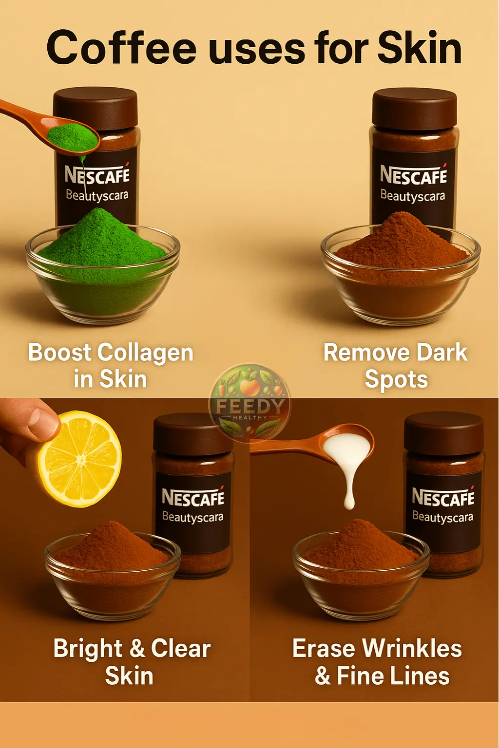 DIY Coffee Face Packs for Glowing Skin – Coffee Benefits for skin