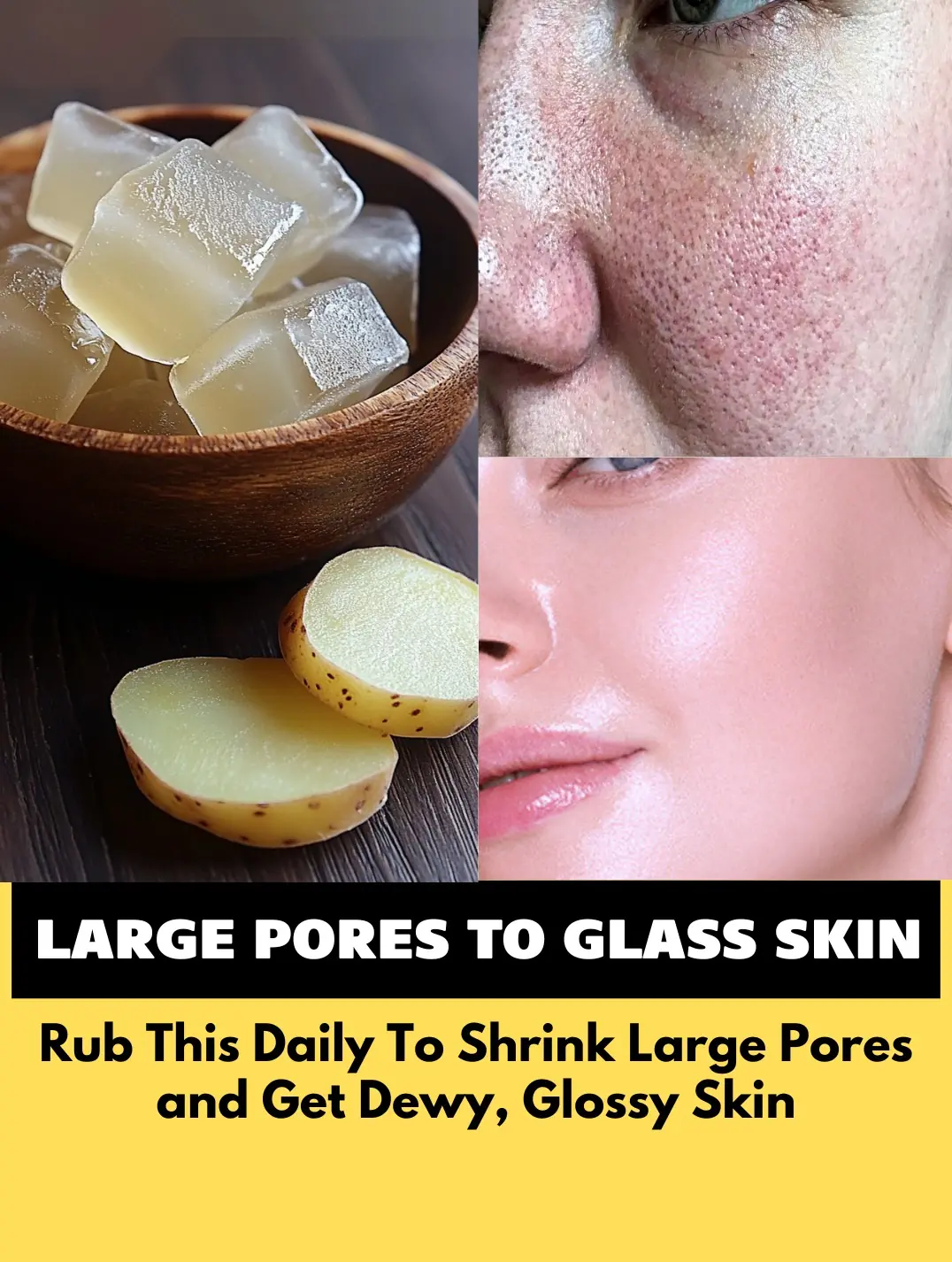 Potato Treatment For Dark Spots & Large Pores
