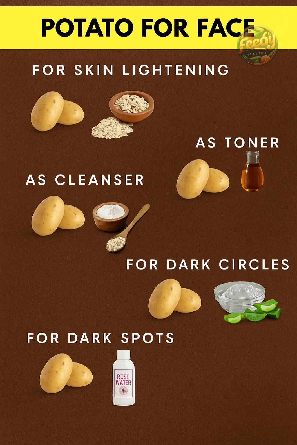 Unlock Power of Potato For Skin