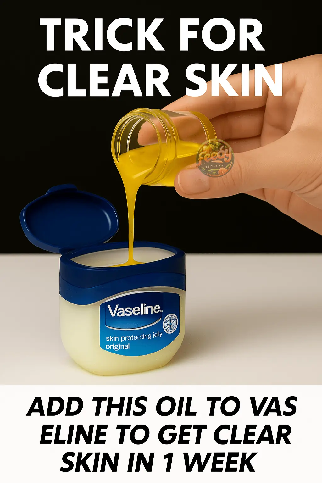 Add Vitamin E to Vaseline to Get Clear Skin in 1 Week