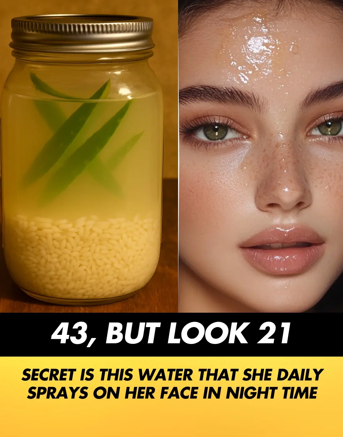 Anti Aging Face Mist with Rice Water