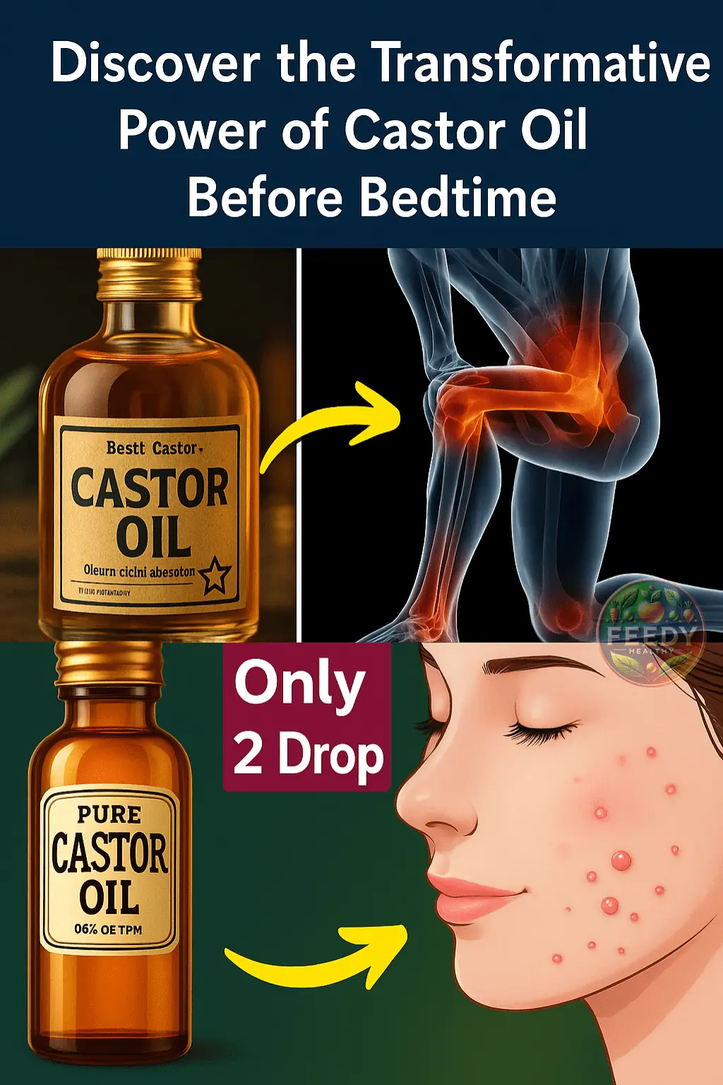Discover the Transformative Power of Castor Oil Before Bedtime