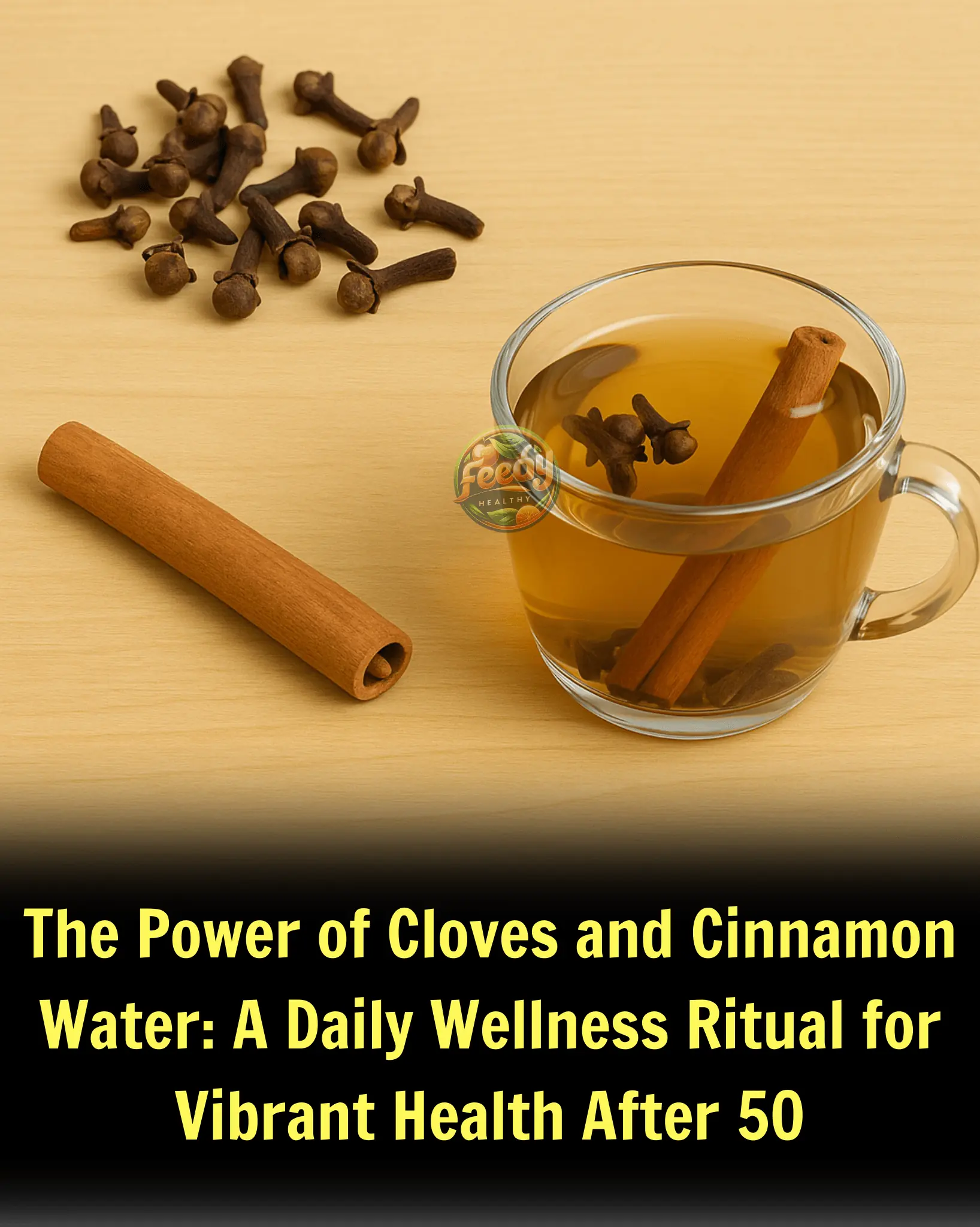 The Power of Cloves and Cinnamon Water: A Daily Ritual for Vibrant Health After 50
