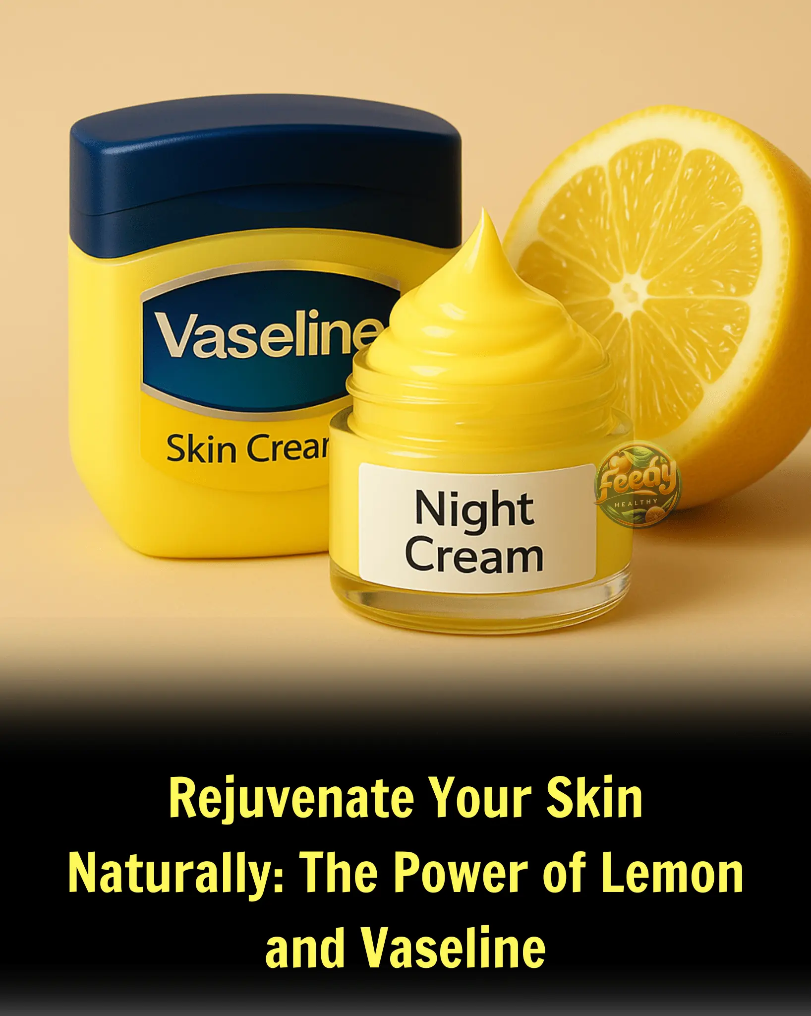 Add Lemon To Vaseline To Get Younger Looking Skin