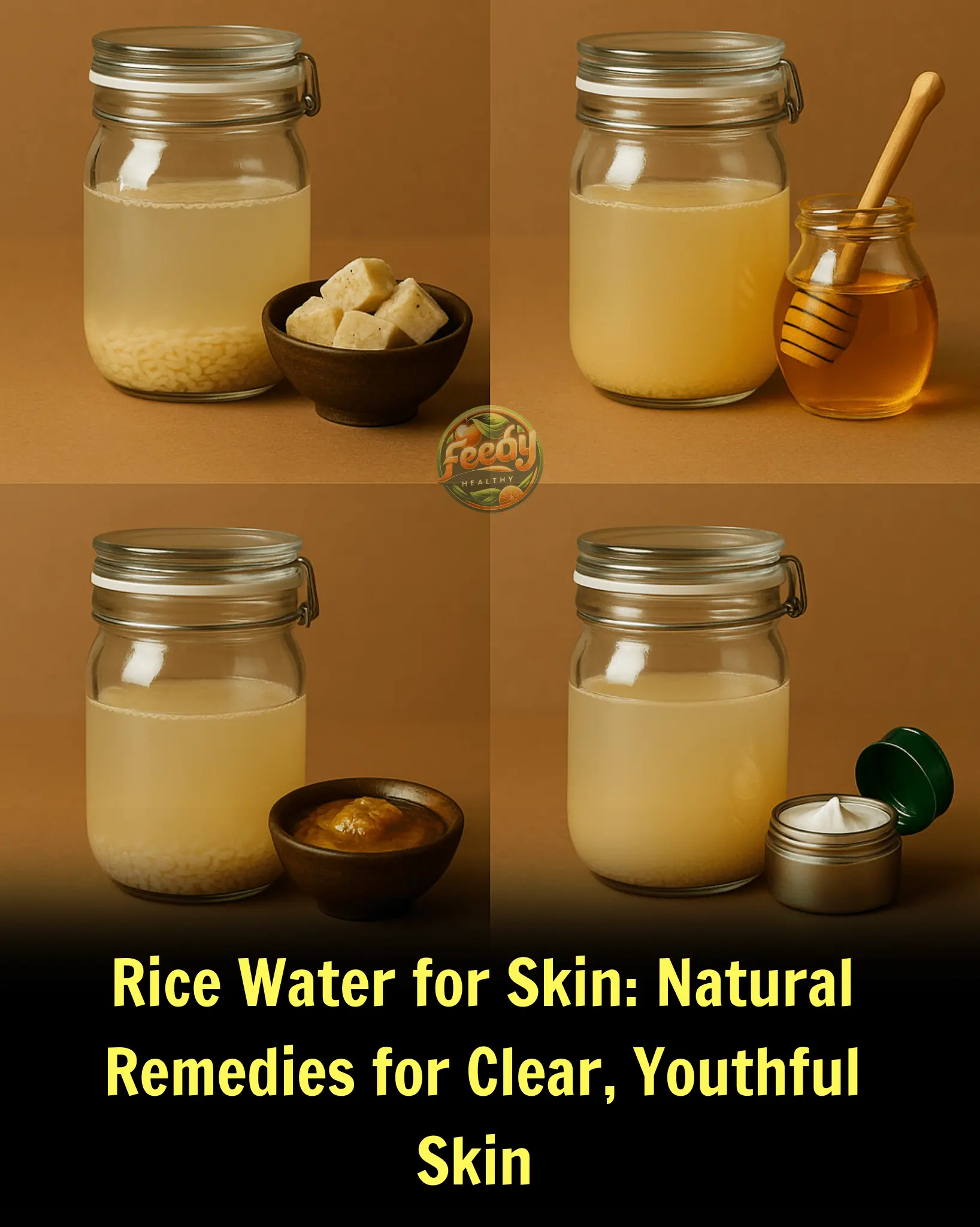 Rice Water Uses for Skin