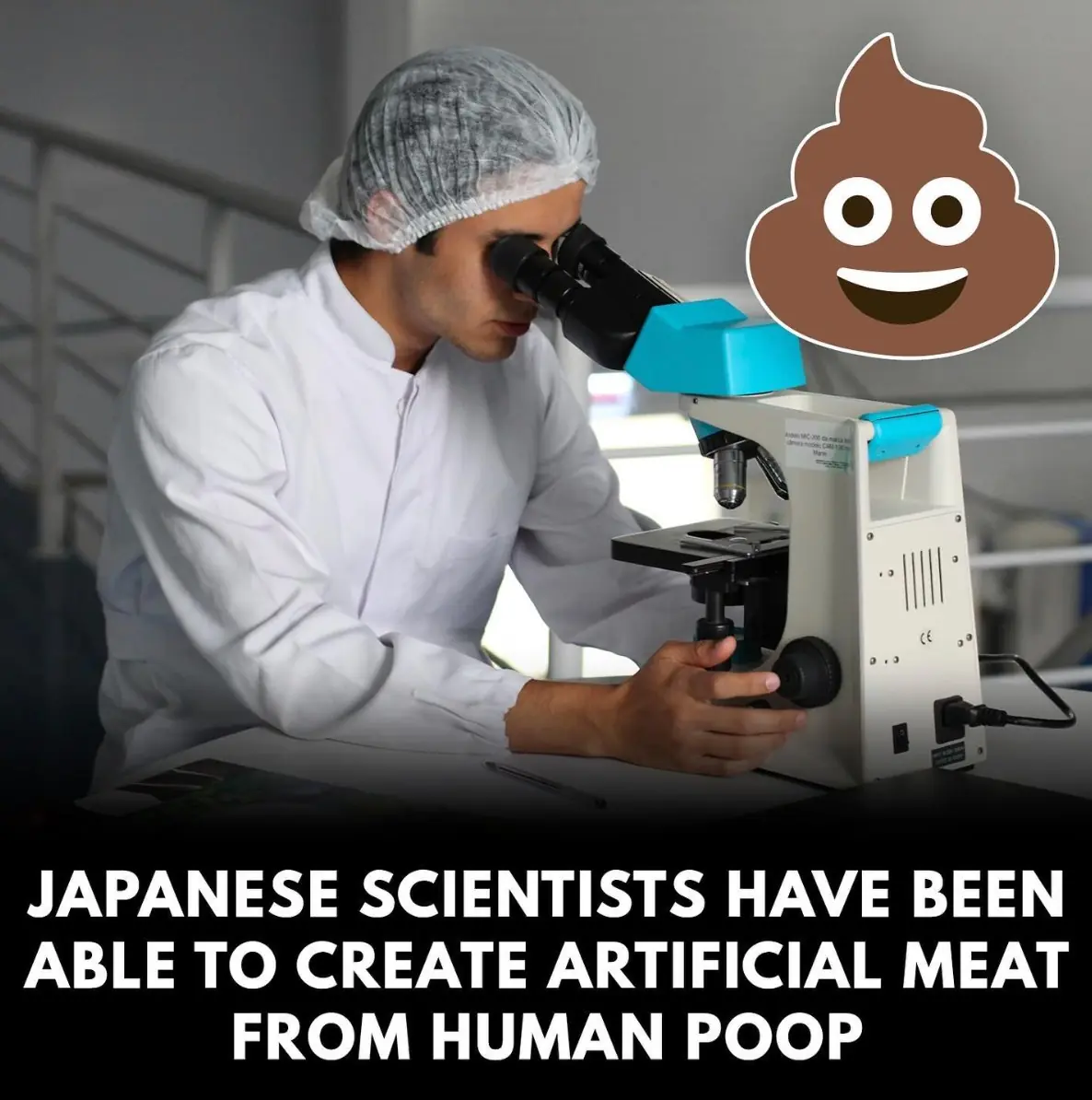 This Japanese Scientist Made “Edible” Meat from Poop 12 Years Ago!