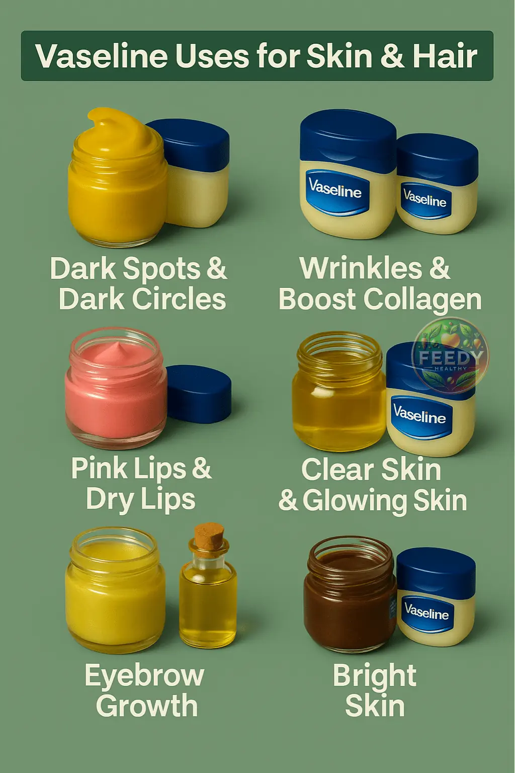 7 Best Uses Of Vaseline For Skin & Hair