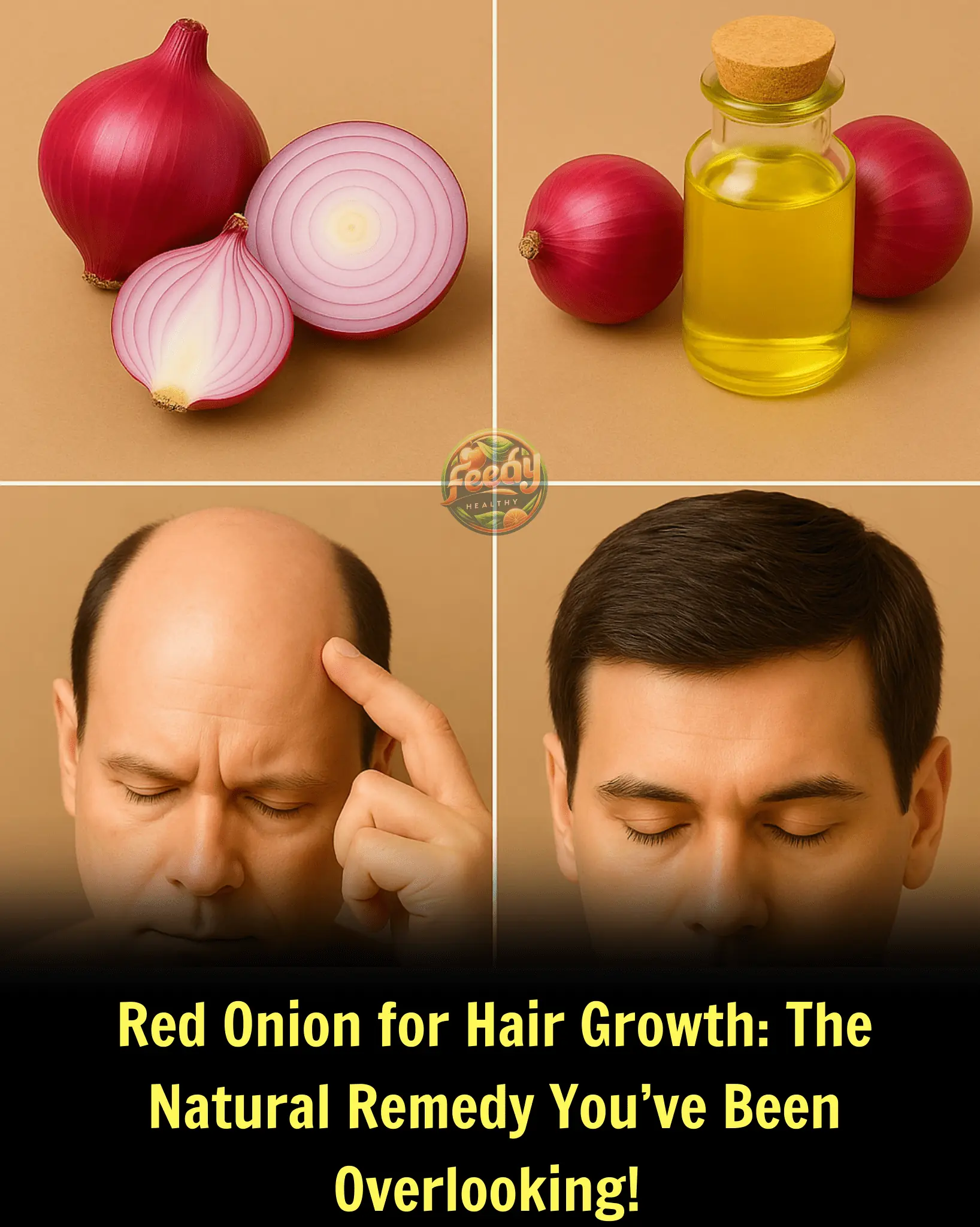 Red Onion for Hair Growth: A Natural Solution for Hair Thinning