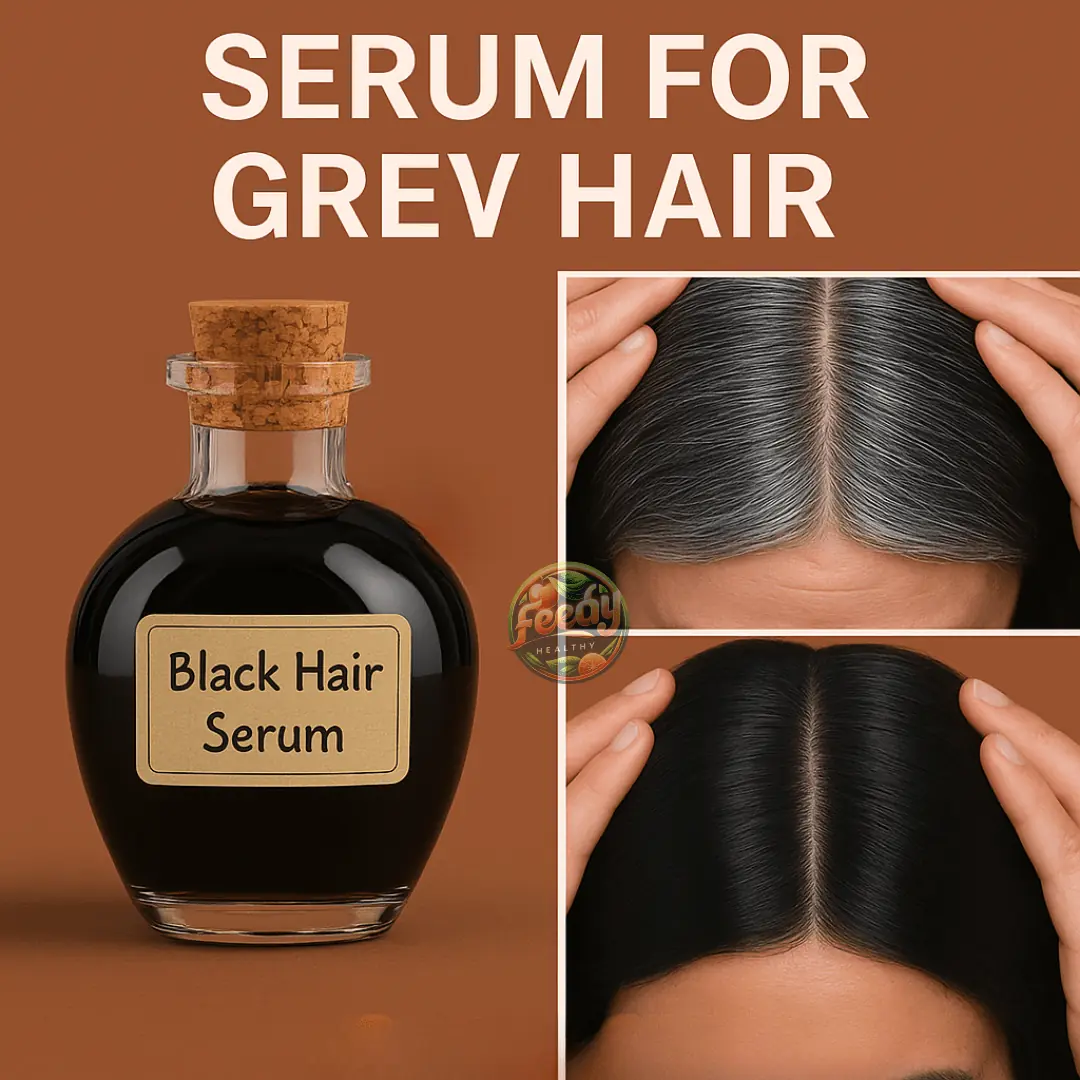 Reverse Hair Greying – Turn White Hair to Black