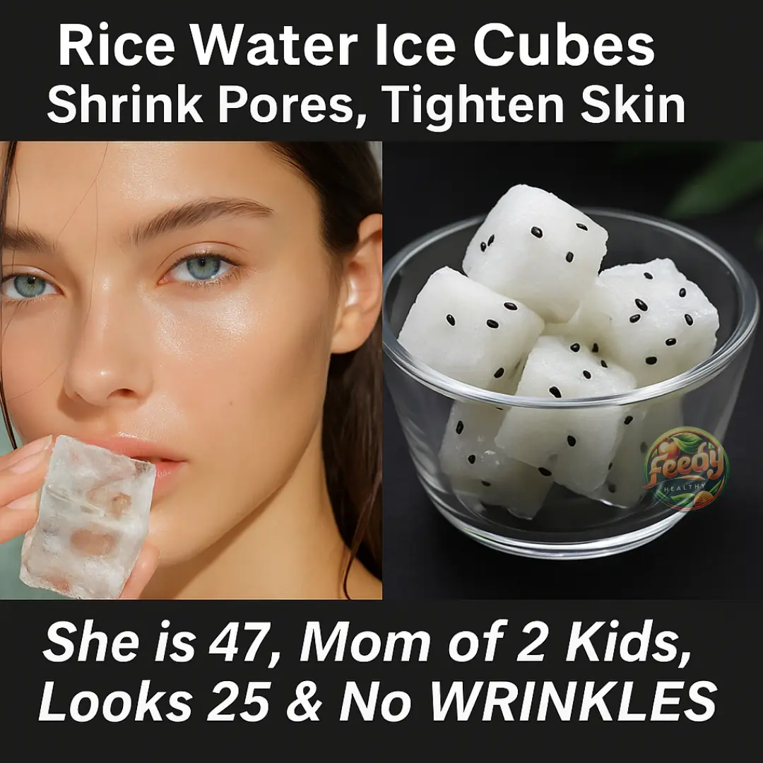 DIY Rice Water Ice cubes for Clear Skin – Shrink Large Pores