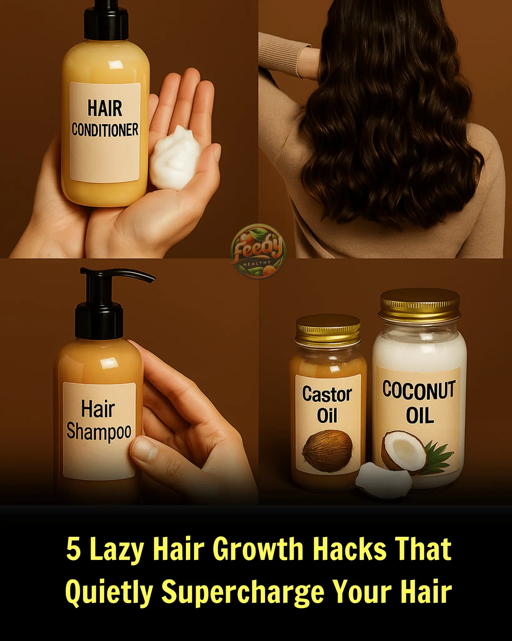 5 LAZY Hair Growth Hacks That Quietly Super-Charge Hair Growth