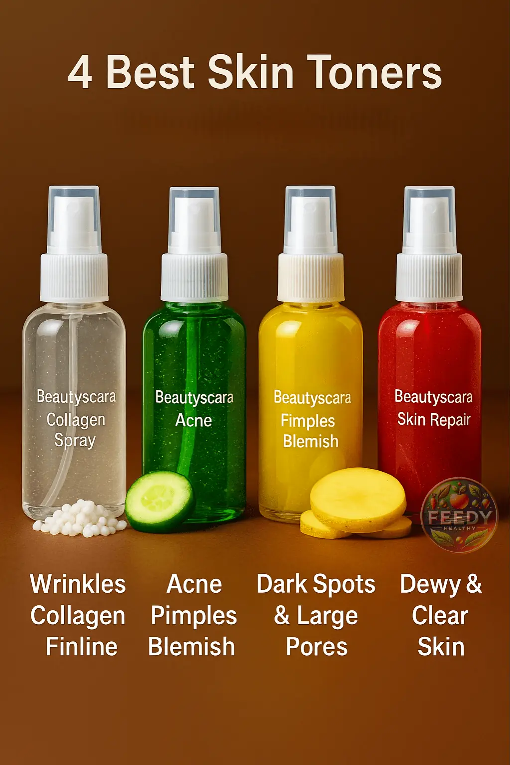 5 Homemade Skin Toners For Glowing Skin, Acne & Dark Spots
