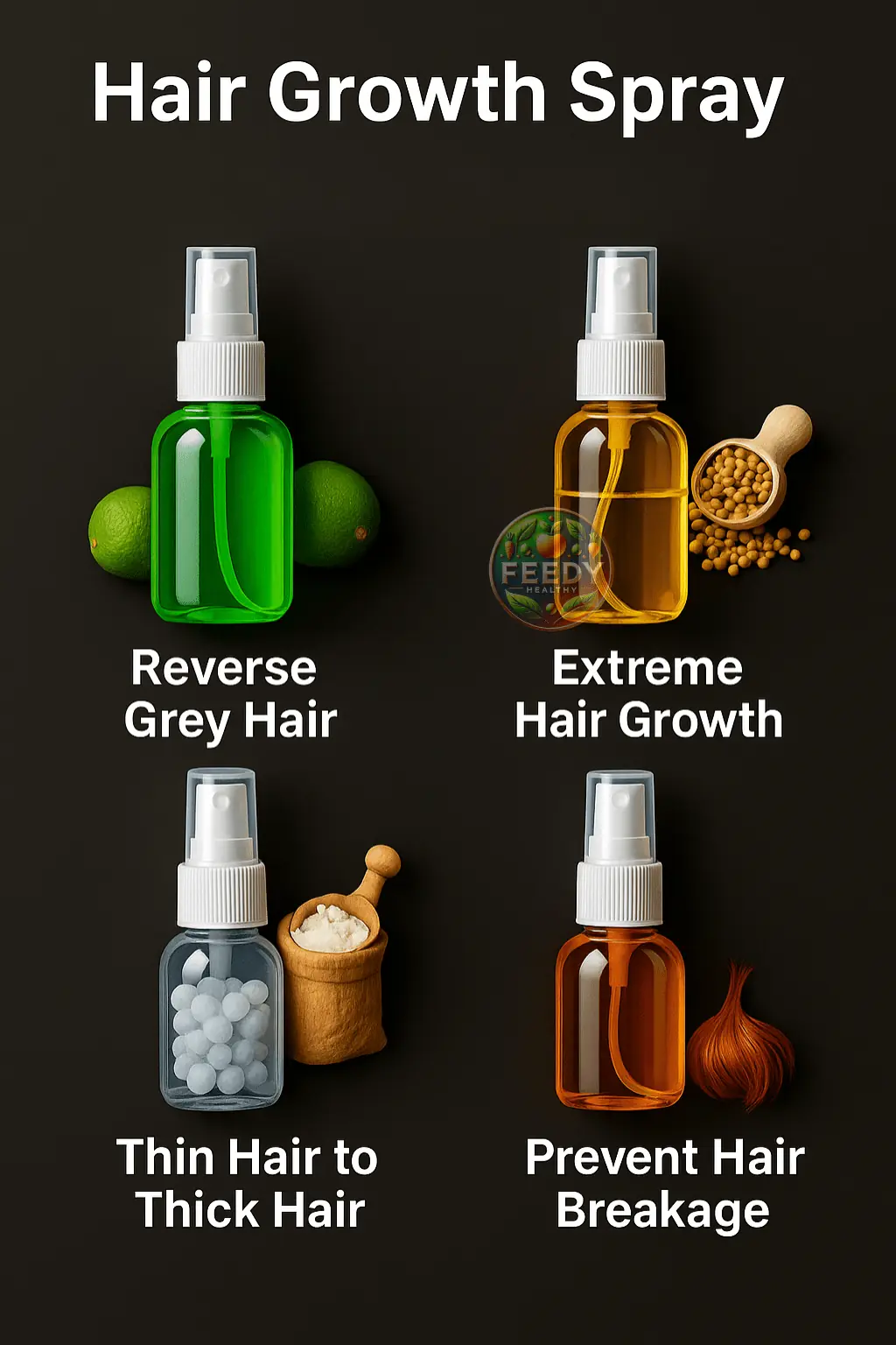 5 Best Homemade Hairspray for Hair Growth