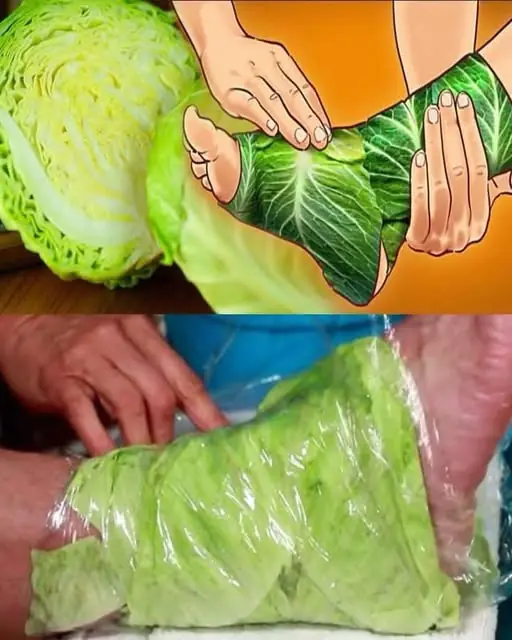 🌿 Cabbage on the Legs and Chest Before Bed: The Natural Remedy That Still Amazes