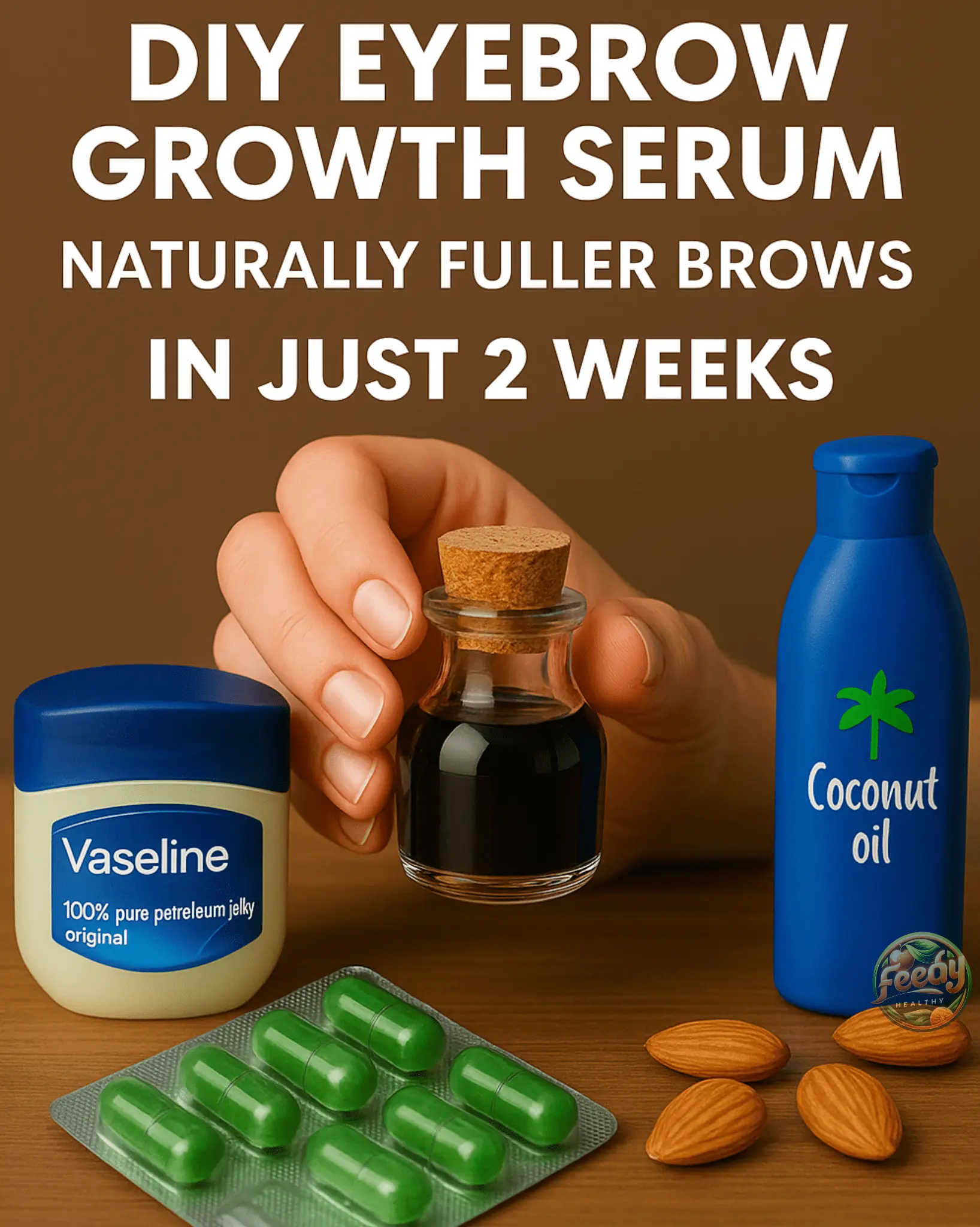 DIY Eyebrow Growth Serum for Beautiful Eyebrows in Just 2 Weeks
