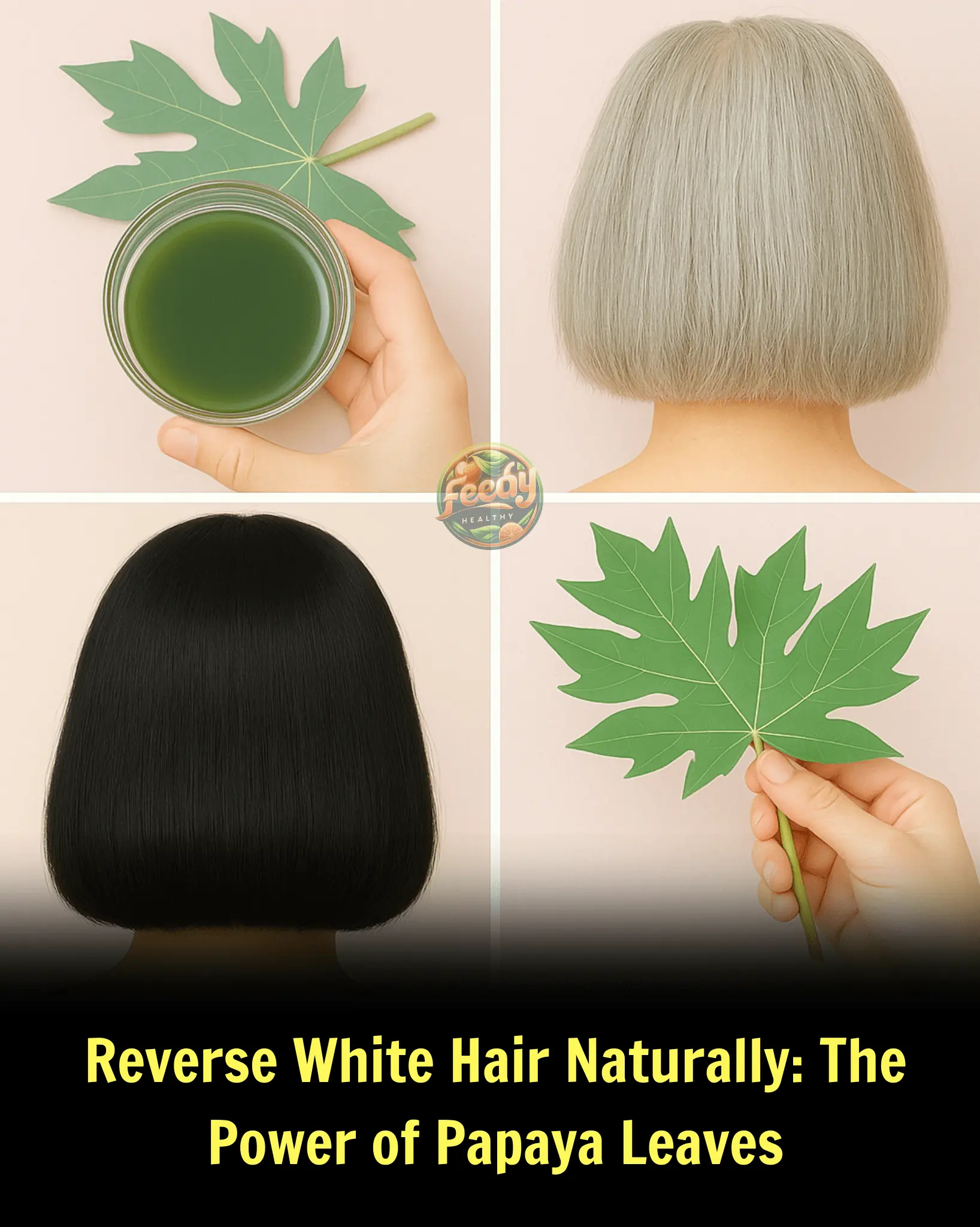 Embrace Papaya Leaves for Youthful Hair!