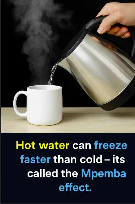 The Mpemba Effect: Why Hot Water Can Freeze Faster Than Col