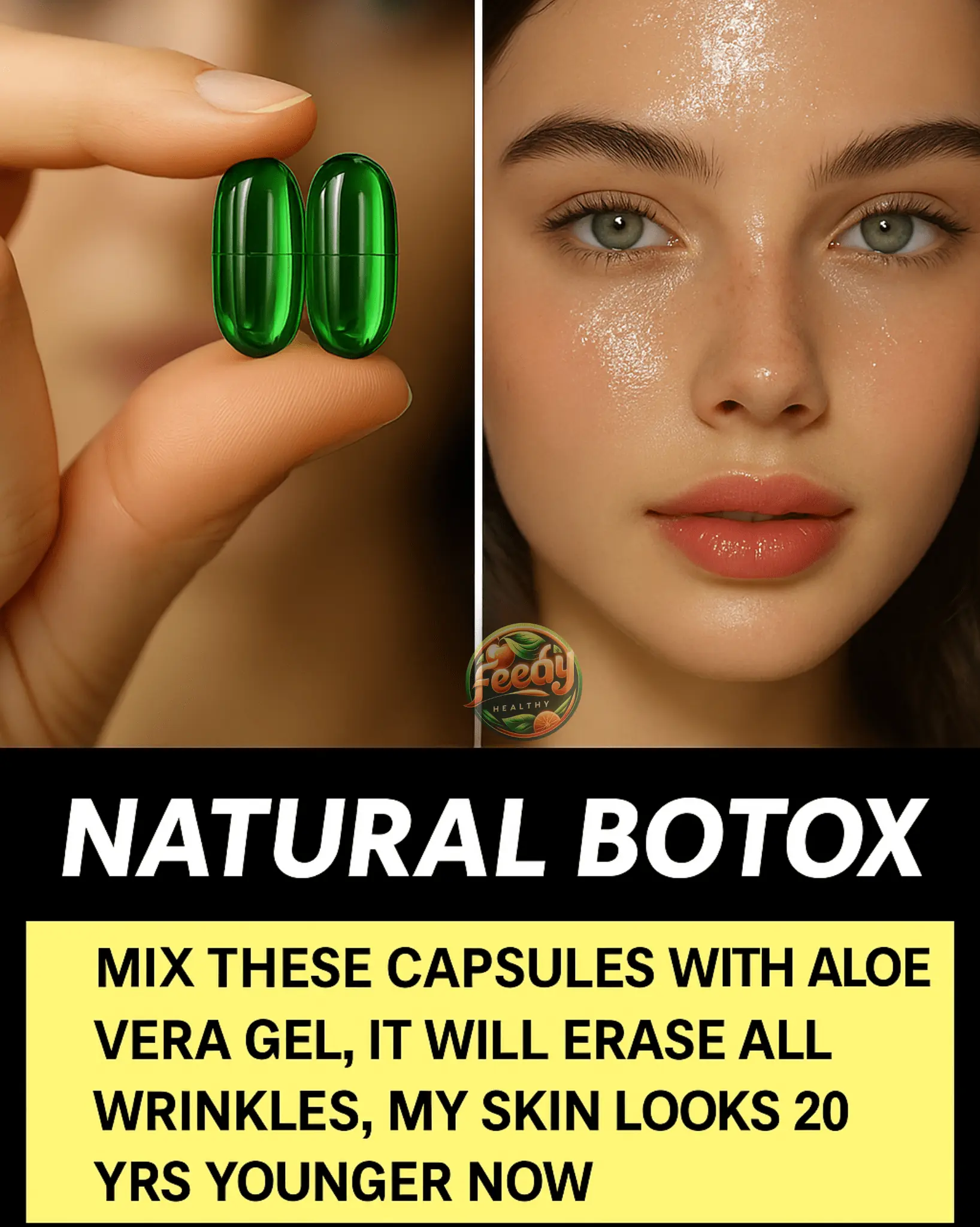 Vitamin E Aloevera Cream, A Natural Botox For Your Skin