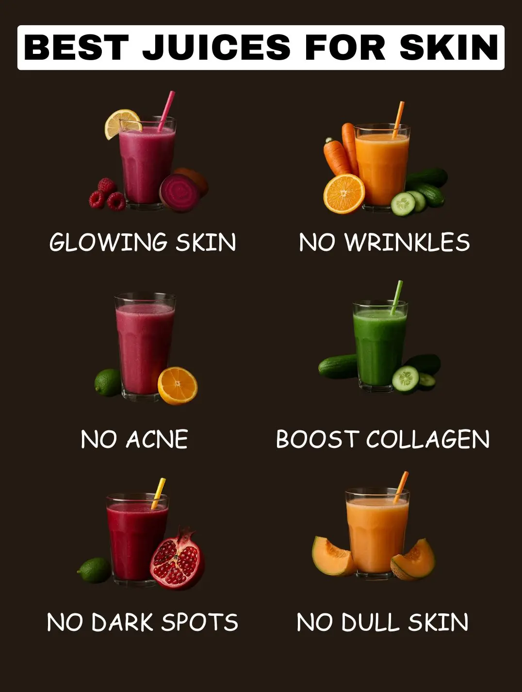 6 Best Juices For Young, Clear & Glowing Skin