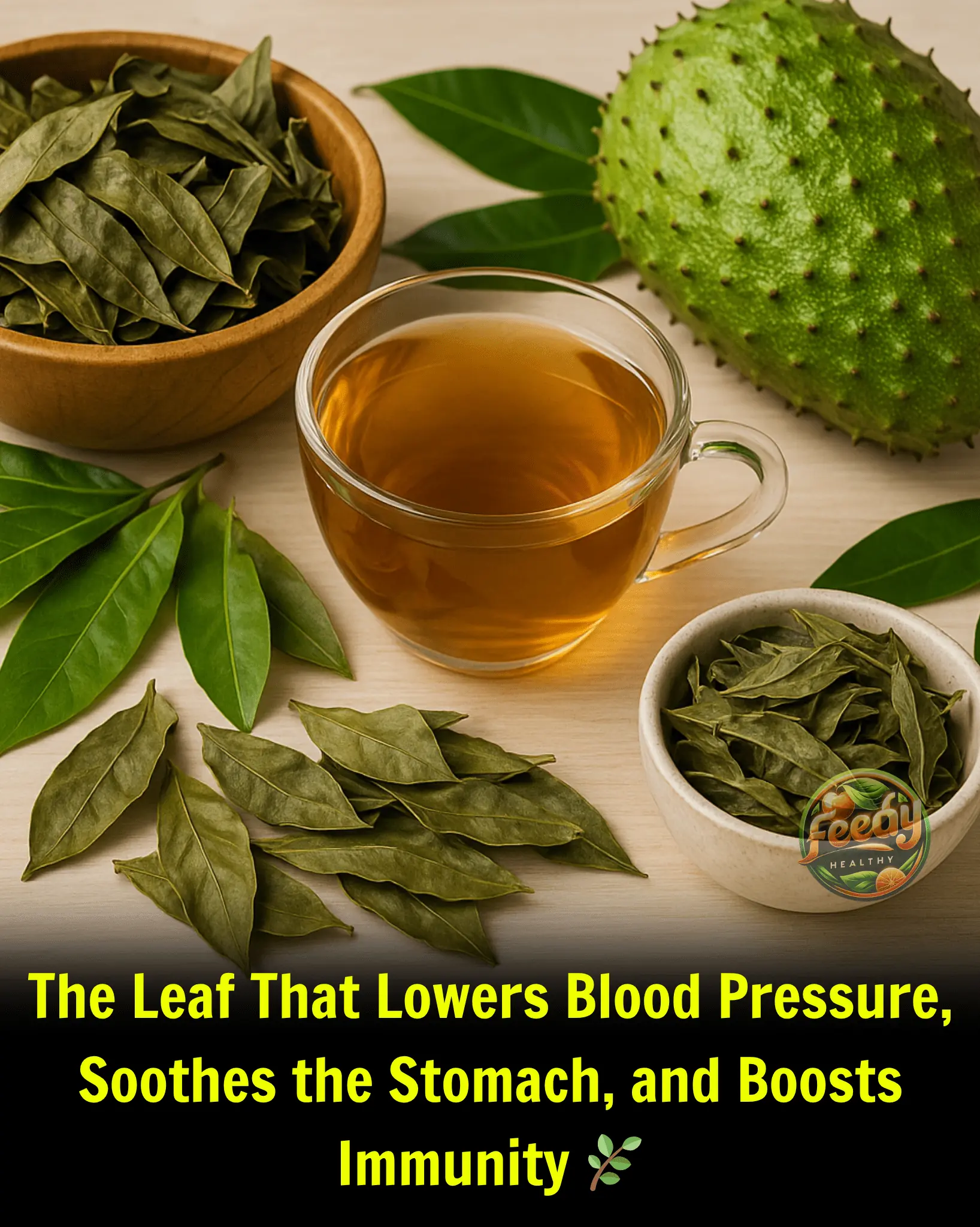 The Leaf That Lowers Blood Pressure, Soothes the Stomach, and Boosts Immunity 🌿