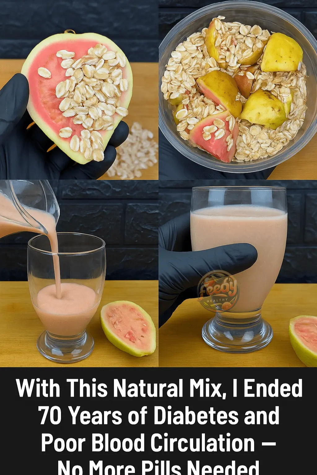 With This Natural Mix, I Ended 70 Years of Diabetes and Poor Blood Circulation – No More Pills Needed