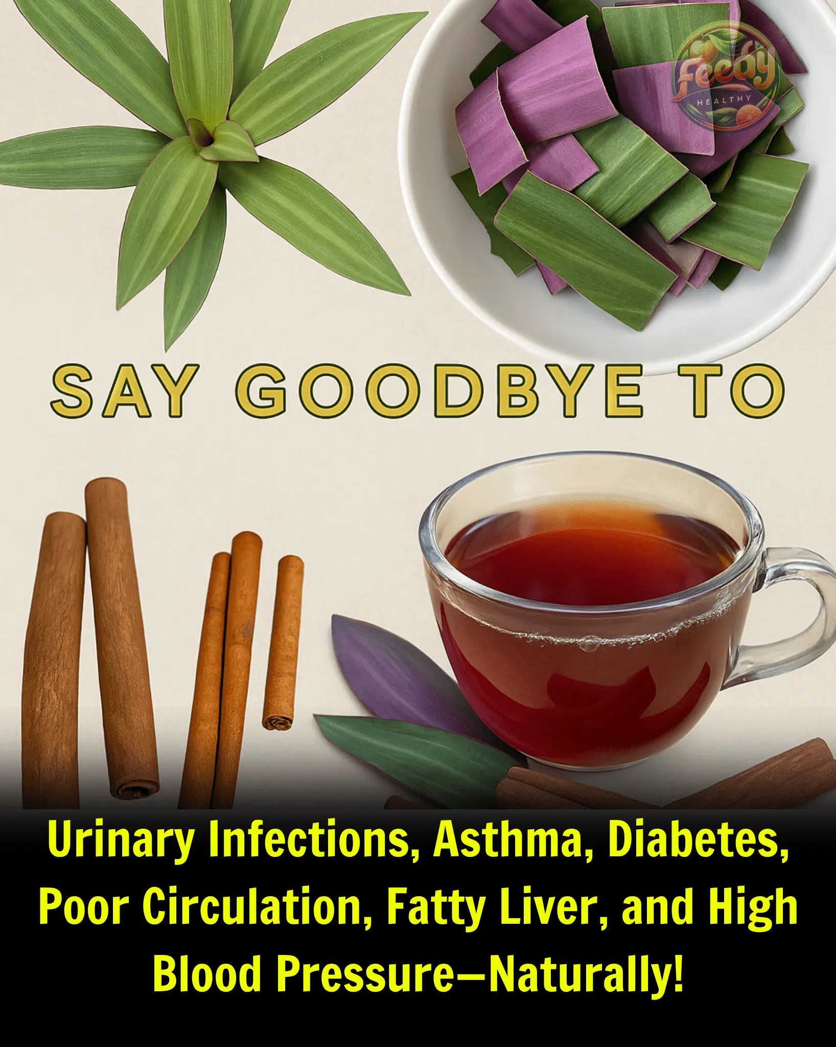 Say Goodbye to Urinary Infections, Asthma, Diabetes, Poor Circulation, Fatty Liver, and High Blood Pressure—Naturally!