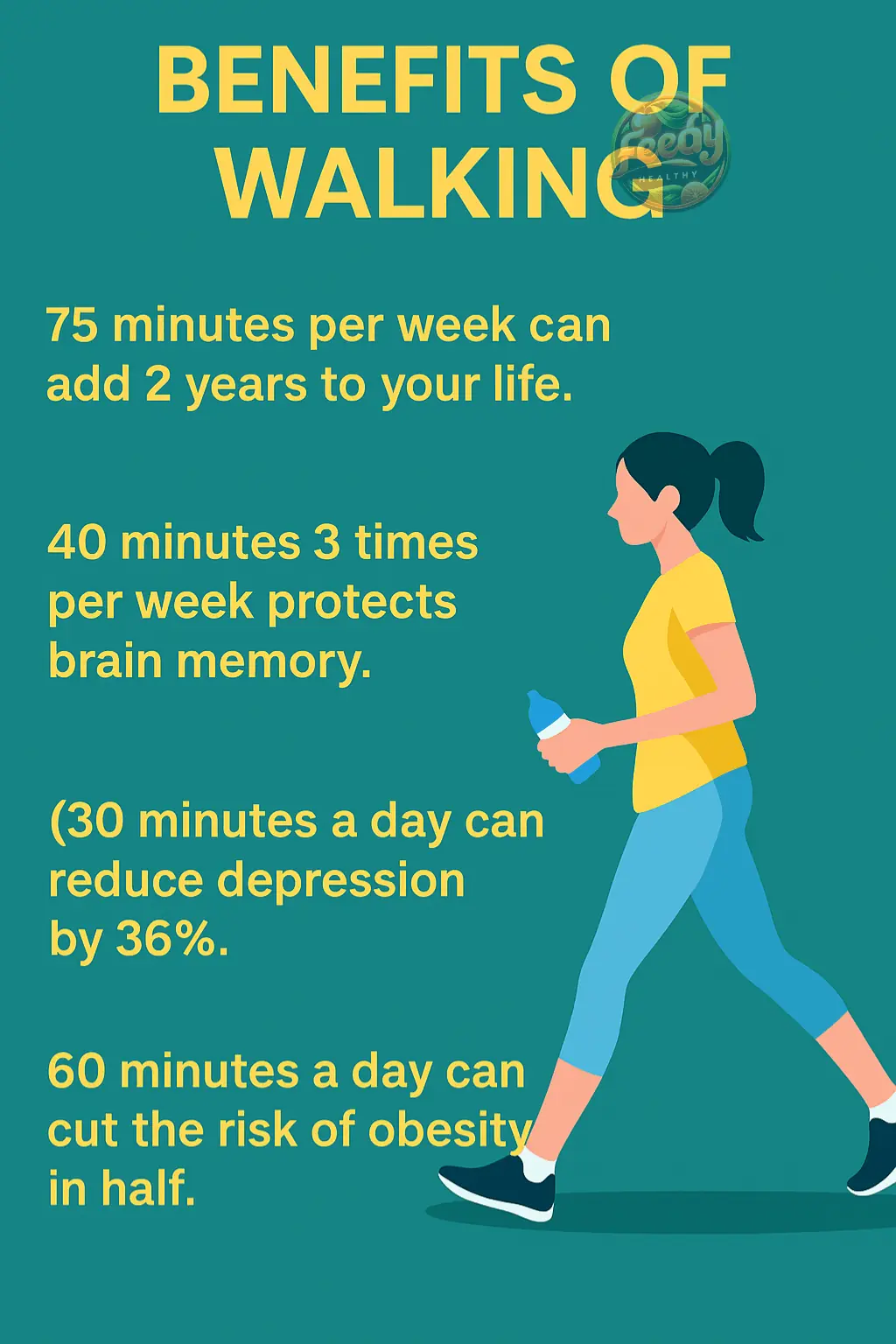 THE BENEFITS OF WALKING