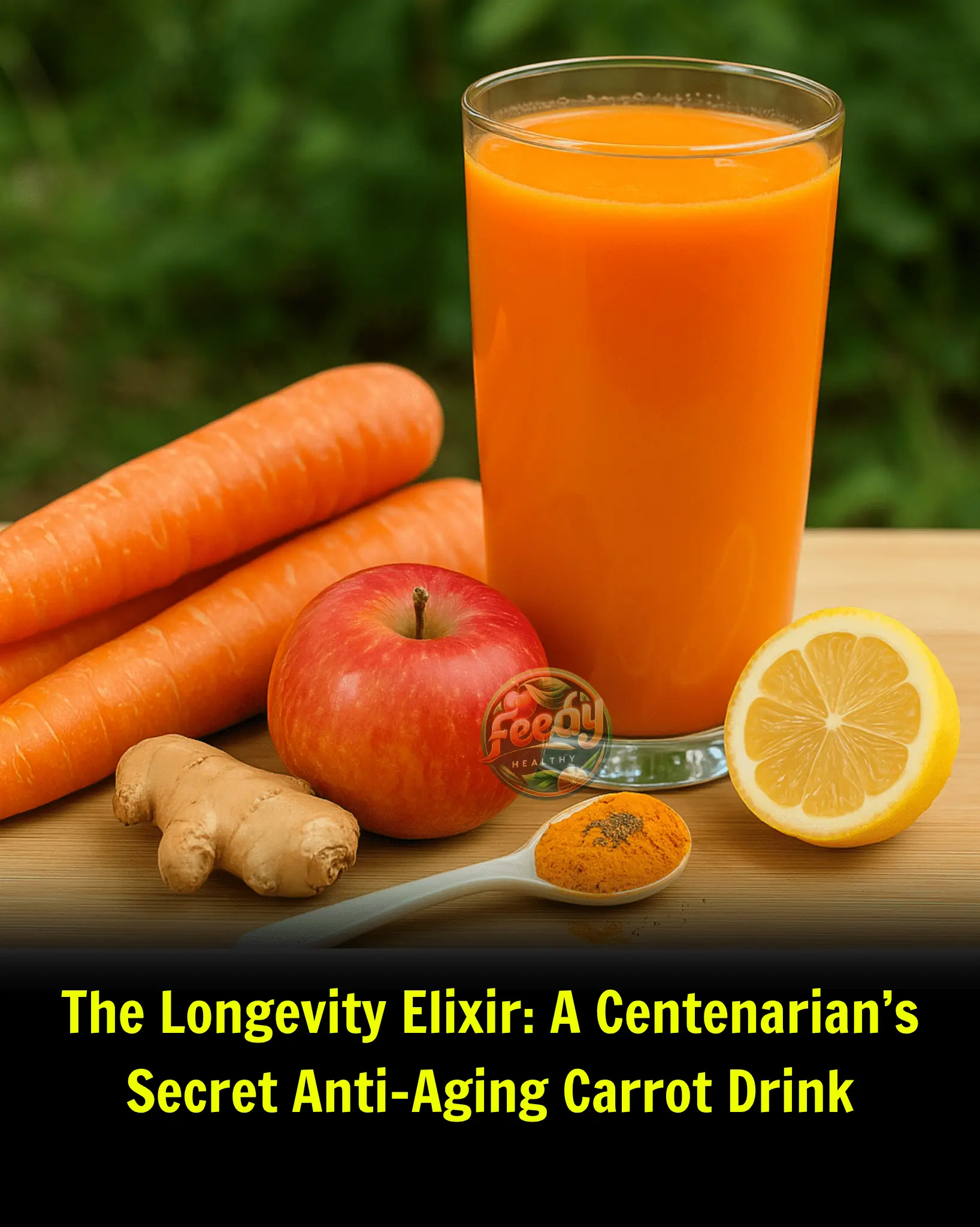 The Anti-Aging Carrot Drink: A Centenarian’s Daily Elixir