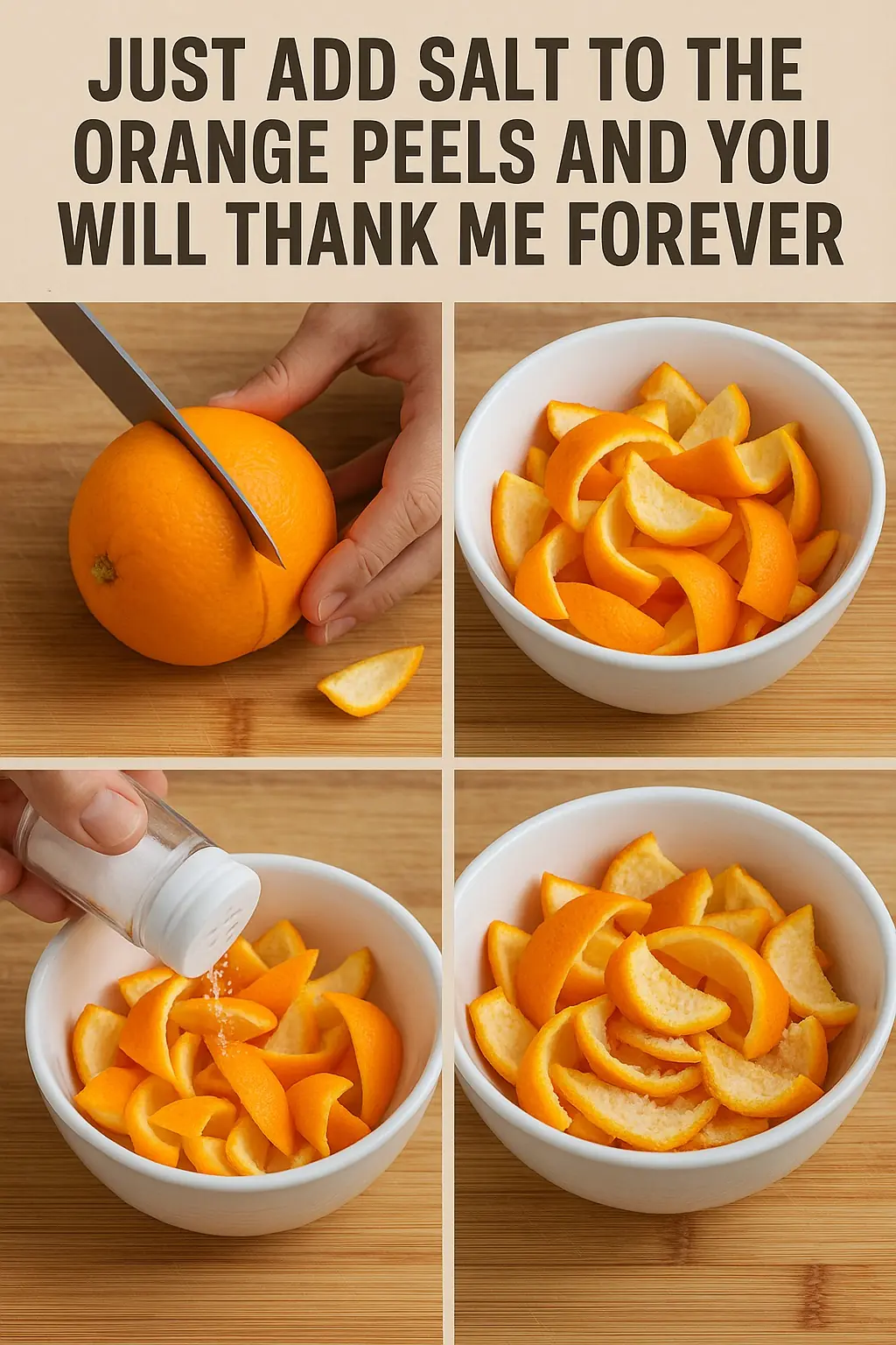 Discover the Magic of Salted Orange Peels