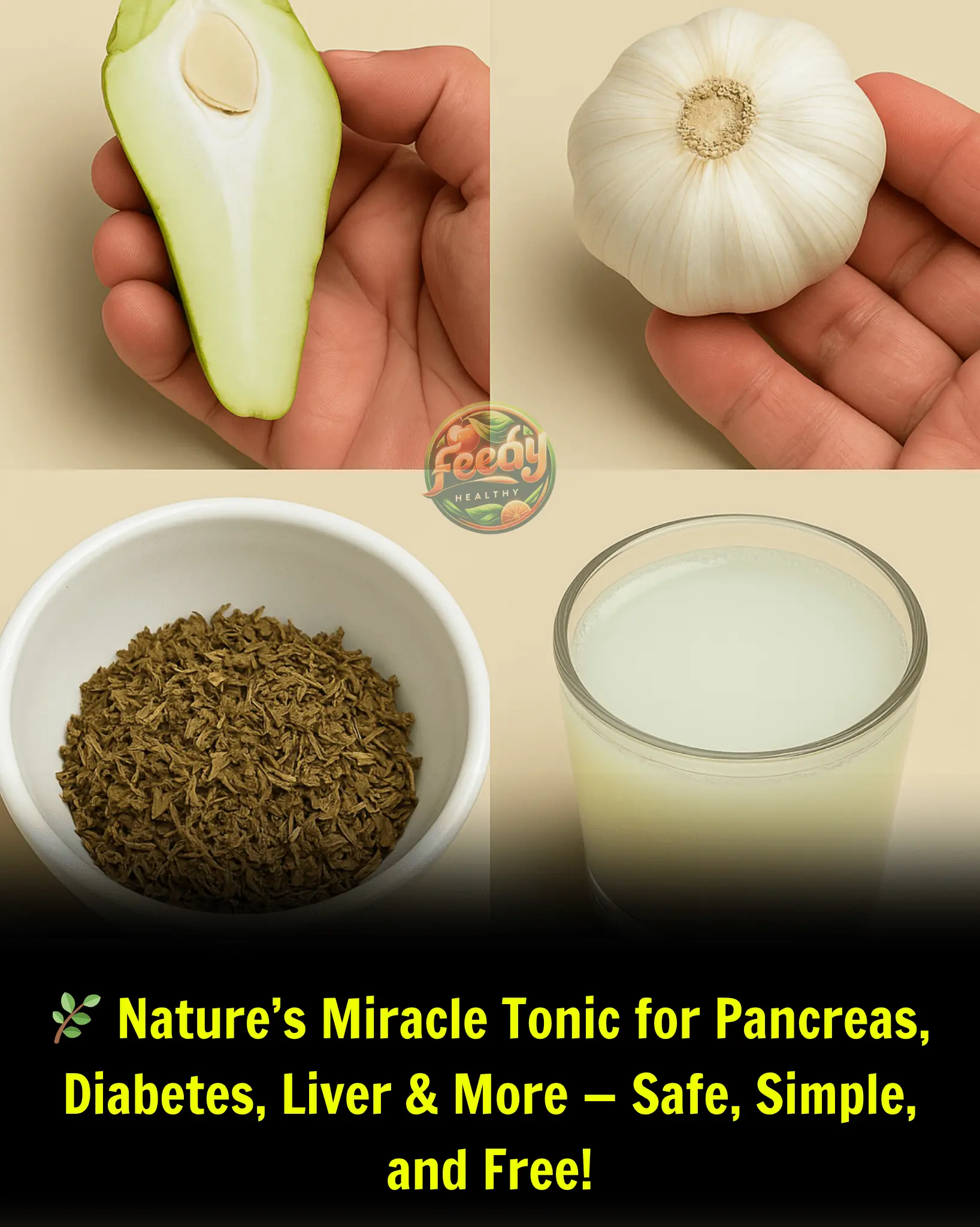 The Miracle Drink for Pancreas, Diabetes, Liver, Circulation & Cancer – All Natural and Free!