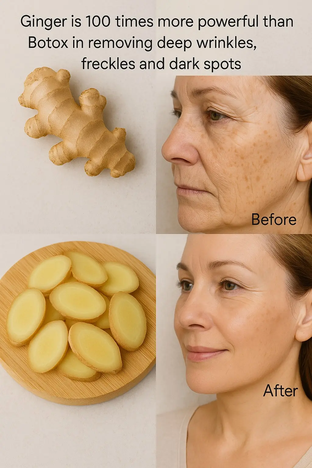 Embrace Youthful Skin with Ginger 🌿✨